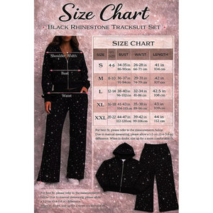 Custom Logo Zip-Up Hoodie Winter Fleece Heavyweight Streetwear 100% Cotton Oversized Rhinestone Men Sweatpants Hoodie <b>Set</b> - Product Image 6