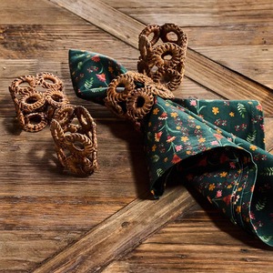 Minimal <b>Rattan</b> Napkin Ring Handwoven <b>Table</b> Decor For Office <b>Dining</b> Catering And Everyday Home Use Stylish And Elegant From India - Product Image 5