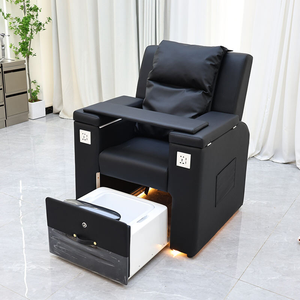 Electric Massage PU Leather Modern Design Pedicure <b>Chair</b> for Nail Salon Beauty Salon <b>Hand</b> Foot Care Eyelash Bathing Free Water - Product Image 6