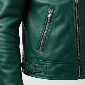 Veste de moto en cuir véritable pour homme de qualité supérieure, nouvelle arrivée, vestes de moto d'hiver, protections amovibles, personnalisables - Product Image 5