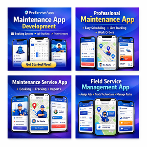 Smart Maintenance Appointment Mobile App with Real-Time Scheduling Automated Reminders and Service Management - Product Image 1