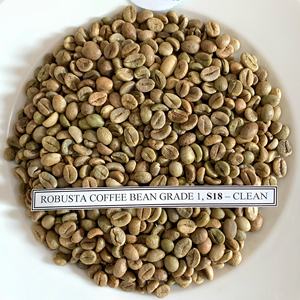 Grano de Café Robusta Verde de Primera Calidad, Grado 1, Premium S16/S18, Alta Calidad, 60 kg/bolsa, Listo para Exportar, Vietnam, Mejor Precio - Product Image 1