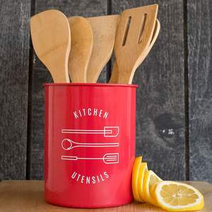 Artistic Design Iron Cutlery Holder For Decorative Kitchen Counter Styling Enhancing Cooking Space With Metal Art - Product Image 6