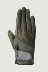Gants d'équitation pour hommes respirants en PU et polyester avec poignées, compatibles écran tactile et résistants aux chocs, antidérapants - Product Image 5