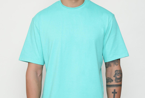 Modern Men's T-Shirts Oversized Cotton <b>Tee</b> Short Sleeve Crew Neck Soft Breathable and Comfortable Casual Streetwear Shirts - Product Image 6
