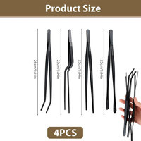 Pince de cuisine Chef Tweezer de qualité supérieure, multi-usage, en titane, à pointe fine, en acier inoxydable, légère, compatible lave-vaisselle, couleur personnalisable