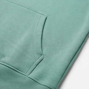 Fleece Cotton Winter Hooded Crop Top Oversized Drop Shoulder Custom Women's Streetwear Hoodies New Customized Color - Product Image 5