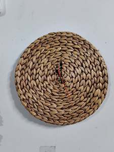 Natural Woven Water Hyacinth <b>Placemats</b> from Vietnam for Cup Coasters Hot Dish Trivets and Flower Vase Bases and Table Decoration - Product Image 2