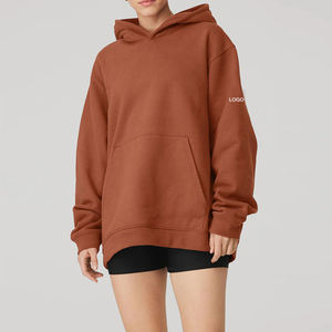 Survêtements personnalisés pour hommes et femmes, sweats à capuche épais 500 GSM 350 GSM en molleton polyester/coton brodé, et shorts amples - Product Image 5