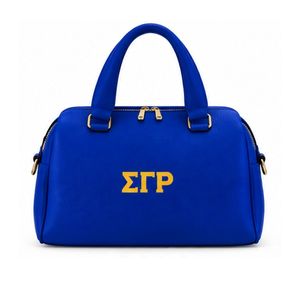 Women Blue Duffle <b>Bag</b> Large Capacity Travel Handbag Fashion Carry Tote <b>Bag</b> With Shoulder Strap Luxury Storage Design - Product Image 1