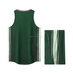 Maillot de basket réversible noir personnalisé par sublimation pour hommes adultes grandes tailles, short d'été BSCI 100 % polyester - Product Image 2
