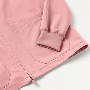 Conjuntos de Uniformes Médicos Personalizados para Enfermeras: Conjuntos de Scrubs Modernos para Hospital, Pantalones Jogger y Chaquetas de Spandex con Cremallera para Mujer - Product Image 5