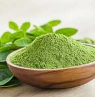 Bubuk Moringa Kering Kualitas Premium Bubuk Daun Hijau Alami untuk Pemrosesan Makanan Bernutrisi dan Pasokan Grosir