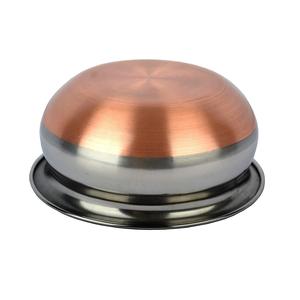 Juego de 4 Tazones de Acero Inoxidable de 5 Pulgadas, Calibre 24, Prem Vati, Capacidad de 150 ml, Plateados, Duraderos y Elegantes - Product Image 4