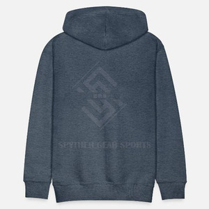 Sweat à capuche léger pour homme en polaire orné de strass – Haute qualité, respirant, écologique, coupe ample - Product Image 2