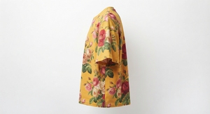 Yellow Rose Print <b>Men's</b> <b>T</b>-<b>Shirt</b> Short Sleeve Crew Neck <b>Floral</b> Graphic 100% Cotton 320 Grams Casual Summer Streetwear - Product Image 2