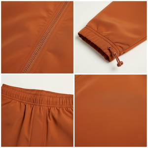 Fabricant de survêtements en nylon sur mesure, ensemble veste coupe-vent et pantalon imperméable, OEM, marque privée - Product Image 6