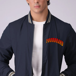 Veste universitaire de haute qualité pour hommes, logo personnalisé, broderie en chenille de laine, saison hivernale, manches en cuir - Product Image 5