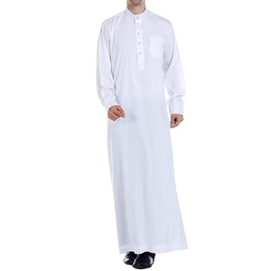 Abaya Islámica, Túnica de Dubái, Oriente Medio, con Bolsillos, Vestido Largo, Nuevo 2026, Venta al por Mayor, Vestido Musulmán para Hombre, Jubba Saudí, Thobe, Kaftán - Product Image 1