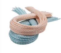 Manchon en fibre de verre PVC 2715, manchon isolant pour l'isolation des câblages et la protection mécanique des moteurs, manchon en fibre de verre