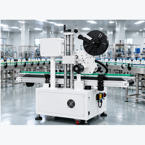 Machine d'étiquetage automatique électrique pour bouteilles avec convoyeur, contrôle par écran tactile, transfert thermique, haute productivité pour cartons et sacs - Product Image 4