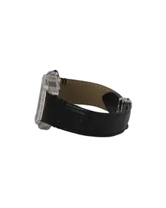 Montre mécanique de luxe personnalisée en moissanite et diamant pour homme, cadran romain, style mariage et soirée - Product Image 2