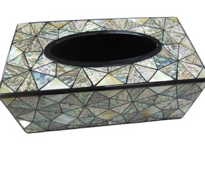 Boîte de mouchoirs et serviettes en perles, de luxe, pour dessus de Table d'hôtel à domicile, 1 pièce - Product Image 1