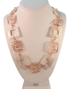 Pure <b>Copper</b> <b>Necklace</b> Designed With Elegant Pendant Details For Women Trendy Jewelry Collections - Product Image 5