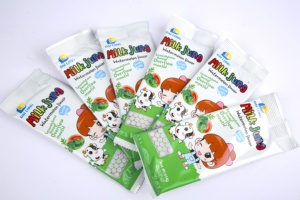 Bolsa de caramelo duro con sabor a fresa dulce, delicioso caramelo comprimido apto para todos los niños, marca Dai Long - Product Image 4