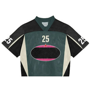 Camiseta Deportiva Personalizada de Malla para Fanáticos del Fútbol Americano, Secado Rápido, Tallas Grandes, Impresión de Nombre y Número del Equipo, Unisex para Adultos - Product Image 3