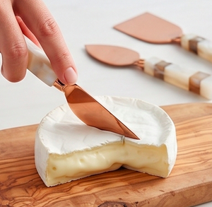 Stylish Copper <b>Cheese</b> <b>Knives</b> <b>Set</b> With Resin Handles Perfect For Decorative Kitchenware Hotel Use And Server Ware Tools - Product Image 6