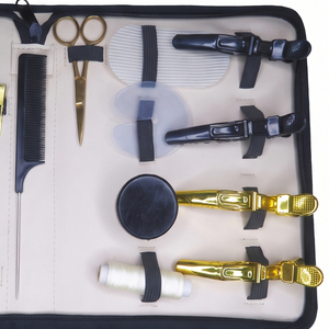 Kit de pinces pour extensions de cheveux avec plusieurs pinces pour extensions à micro-anneaux, pointes en kératine, pose de perles et travaux de coiffure en salon - Product Image 5