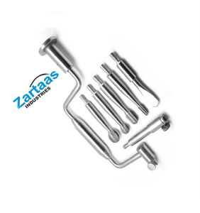 Juego de 7 Piezas de Instrumentos Quirúrgicos Ortopédicos de Acero Inoxidable Hudson Hand Drill Brace - Product Image 6