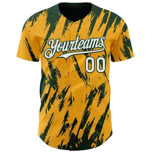 Maillot de baseball de qualité supérieure à boutons, personnalisé avec impression sérigraphique, 100 % coton biologique, anti-bactérien, col en V, manches courtes, unisexe - Product Image 2