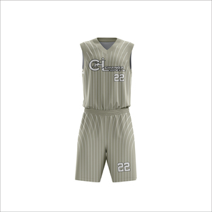 Uniforme de Baloncesto para Hombre de Alto Rendimiento, 100% Poliéster, Talla Grande, Jersey y Pantalones Cortos Sublimados Personalizados, Conjunto Deportivo Transpirable - Product Image 2