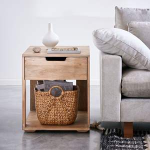 Cesta de mimbre de jacinto de agua elegante y tejida a mano con asas, cesto de ropa natural para almacenamiento de ropa, decoración para el baño y el hogar - Product Image 2