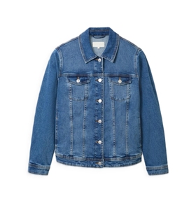 Veste en jean pour femme grande taille 100% coton, de haute qualité, respirante, décontractée, vêtements d'extérieur pour l'hiver, logo personnalisé - Product Image 1