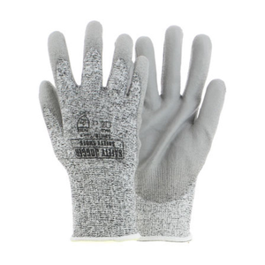 Level 5 Cut Resistant Nitrile Work <b>Gloves</b> Anti-Vibration Waterproof Stainless Steel Coated Palms Flexible Durable Breathable No - Product Image 2