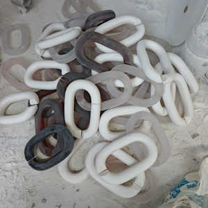 Resin Link chain decorative The colorful beautiful Design luxury <b>Large</b> chain <b>wall</b> <b>decor</b> item handmade Sculpture For modern home - Product Image 3