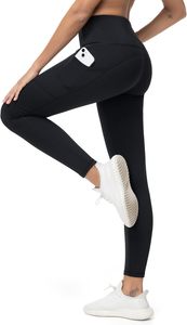 Leggings Deportivos de Yoga para Mujer, Personalizados, de Alta Calidad, Elásticos en Cuatro Direcciones, Spandex/Poliéster, Cintura Elástica, Ropa Deportiva, Disponibles al por Mayor - Product Image 2