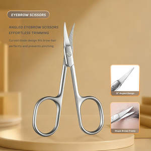 Professional Stainless Steel <b>Manicure</b> <b>Kits</b> with Luxury Travel Case Complete Nail Care Grooming Sets OEM Custom Logo - Product Image 5