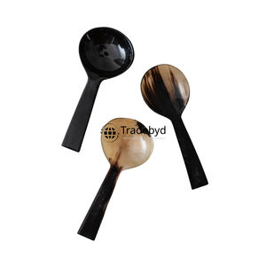 ผู้จัดจำหน่ายช้อนทำมือจากเขาควายคุณภาพพรีเมียม ขายส่งในราคาขายส่ง ช้อนกาแฟสไตล์อินเดียสุดหรูทันสมัยสำหรับห้องครัว - Product Image 4