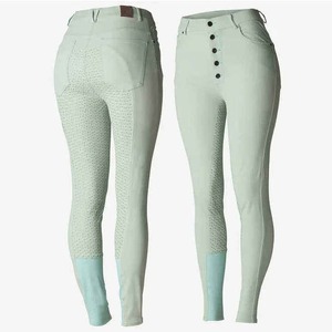 Pantalones de equitación para mujer, leggings de equitación para hombre y mujer, jodhpurs y pantalones de montar de corte regular - Product Image 1