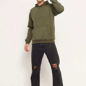 Sudadera con capucha de sherpa para hombre, estilo oversized, servicio de marca privada para minoristas independientes - Product Image 5