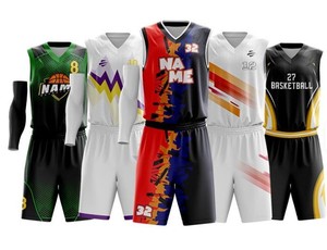 Maillot de basket-ball pour femme, manches courtes, motif uni, pour adolescentes, en polyester/coton de luxe, séchage rapide à l'avant – Grande Vente - Product Image 3