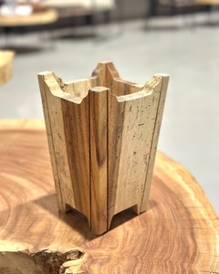 Natural Wood Incense <b>Burner</b> Holder Resin Incense Bowl Aromatherapy Diffuser Rustic Desktop Decor - Product Image 2