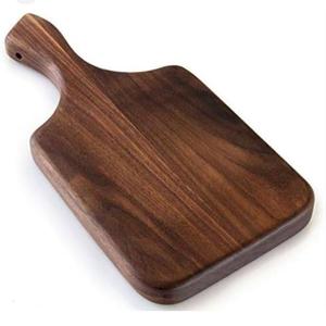 Planche à découper en bois d'acacia à finition naturelle, planche à découper en bois pour usage quotidien, ustensile de cuisine multifonctionnel - Product Image 1