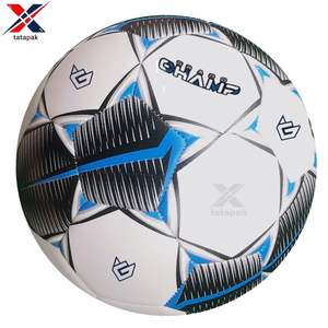Ballon de football professionnel de haute qualité avec logo personnalisé, taille 5 pour entraînement adulte, en PU thermocollé, prix usine - Product Image 5