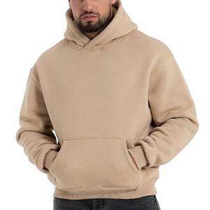 Sweat à capuche en molleton épais pour homme, style OEM, avec épaules tombantes et style skate, pour les marques de vêtements américaines - Product Image 1