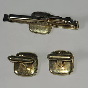 High Quality Customized <b>Vintage</b> Masonic Blue Enamel Gold Tone Cufflinks <b>Tie</b> Clips Master Mason Regalia Set Fashion Accessory - Product Image 6